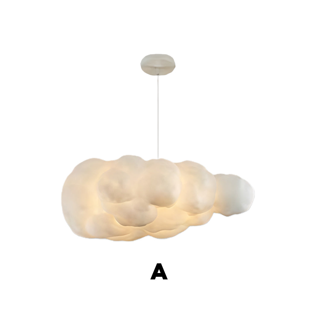 Nimbus Cloud Pendant Light Modern Fabric Cloud Chandelier for Bedrooms and Nurseries