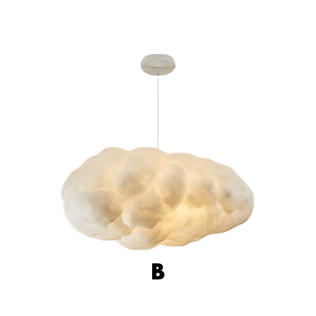 Nimbus Cloud Pendant Light Modern Fabric Cloud Chandelier for Bedrooms and Nurseries