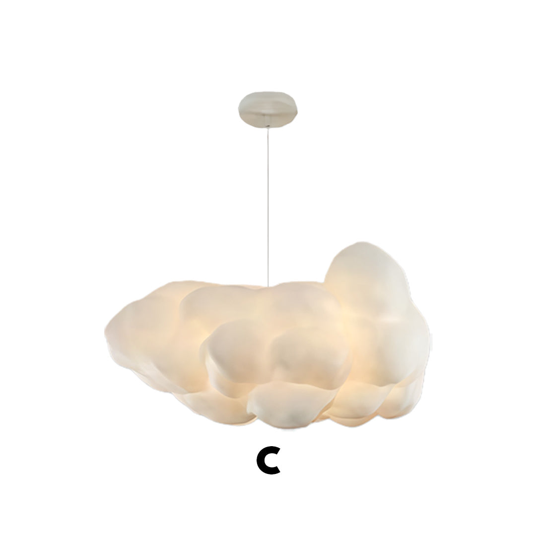 Nimbus Cloud Pendant Light Modern Fabric Cloud Chandelier for Bedrooms and Nurseries