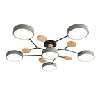 Pixie Sputnik Kids Ceiling Light Modern Flower LED Chandelier for Nurseries and Bedrooms