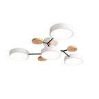 Pixie Sputnik Kids Ceiling Light Modern Flower LED Chandelier for Nurseries and Bedrooms