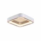 Aeris low profile bladeless ceiling fan on a white background