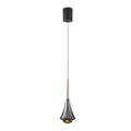 Cono Mini Cone Pendant Light Modern Aluminum and Glass Hanging Light for Dining Rooms