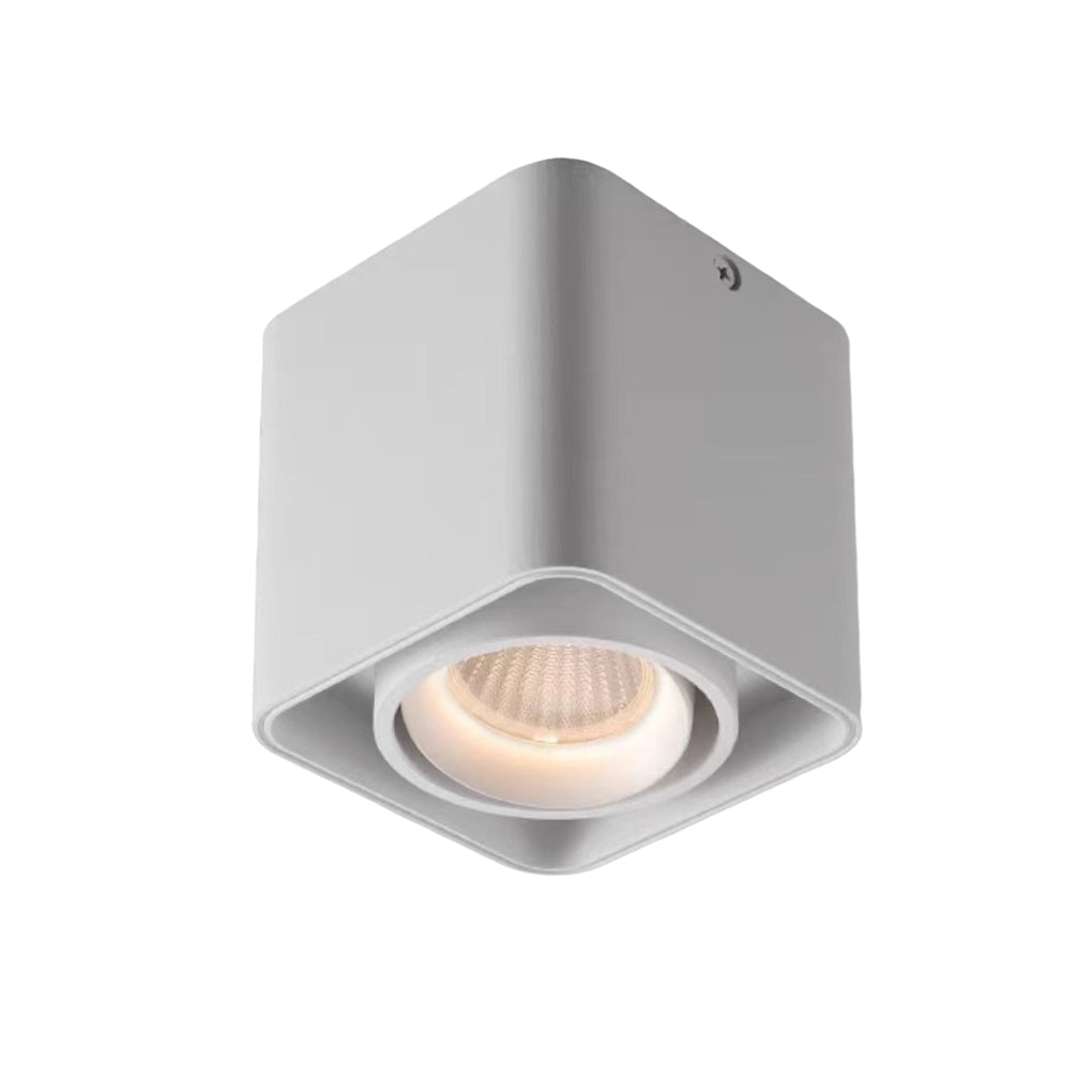 Cubo Surface Mount Square LED Spotlight Adjustable Ceiling Grid Light