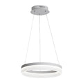 Loop black ring pendant light single ring design
