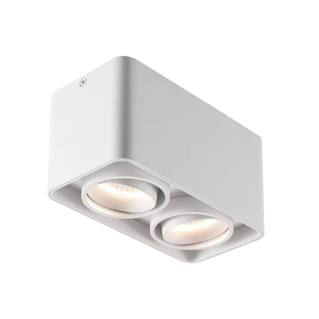 Cubo Surface Mount Square LED Spotlight Adjustable Ceiling Grid Light