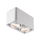 Cubo Surface Mount Square LED Spotlight Adjustable Ceiling Grid Light