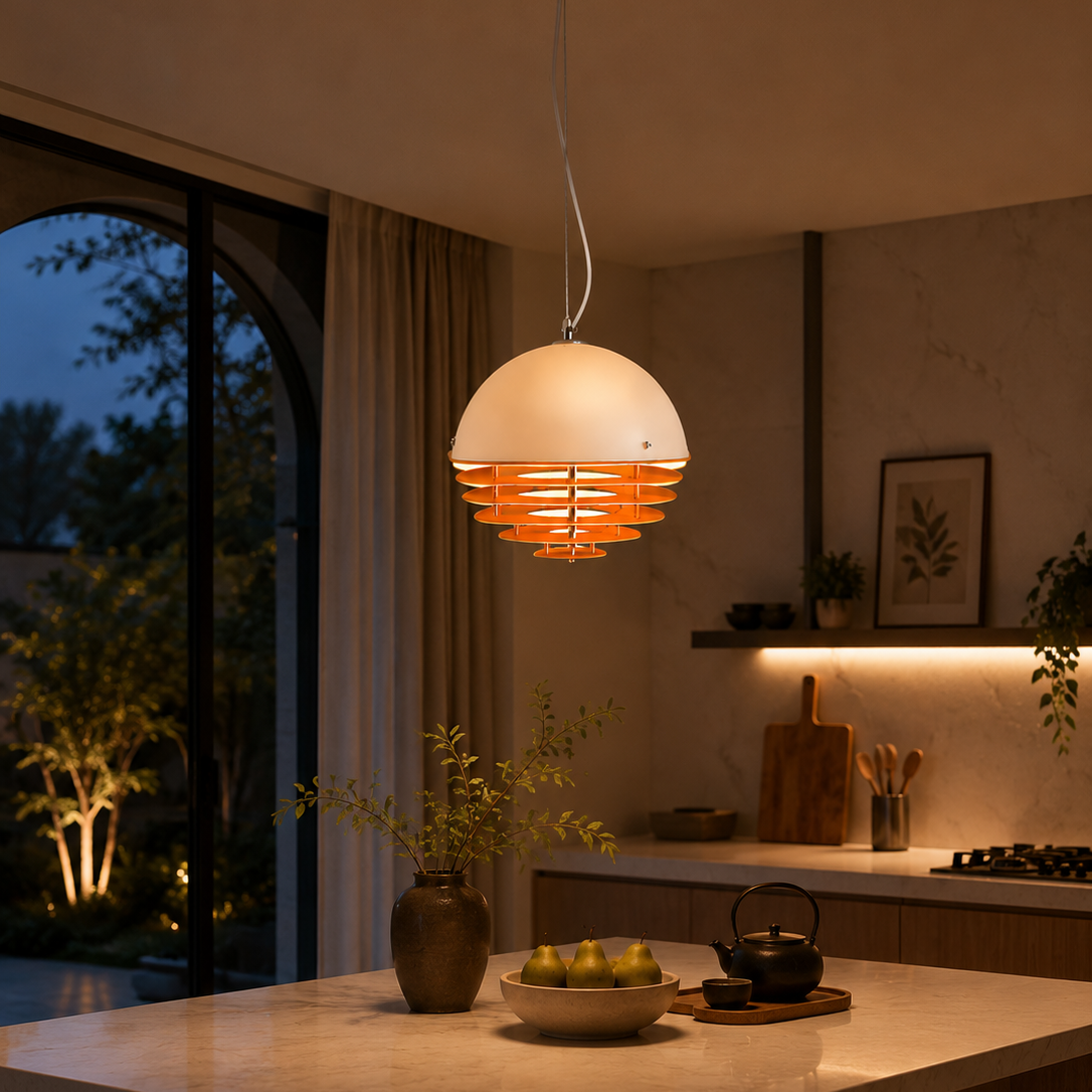 Simuya Sunset Pendant Light – Emotional Mood Light with Bauhaus Lamp Design