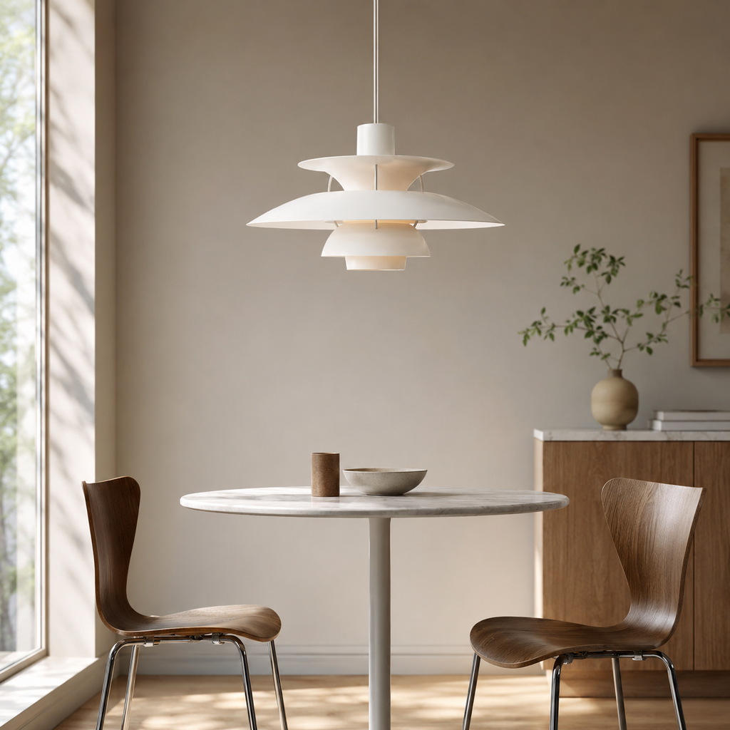 Simuya Danish Multi-layer Metal Pendant Light