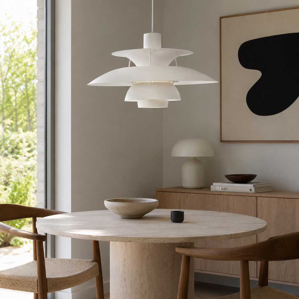 Simuya Danish Multi-layer Metal Pendant Light