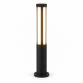 Nordal Cylindrical LED Bollard Light Modern Outdoor Pathway and Landscape Lighting