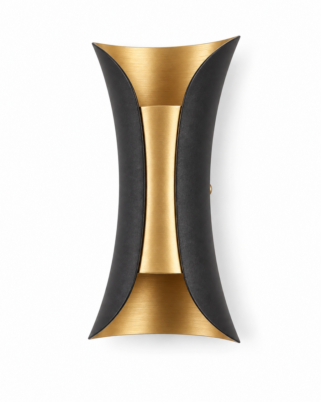 Arco Curved Up and Down LED Wall Light Waterproof Sconce for Patio and Entryway