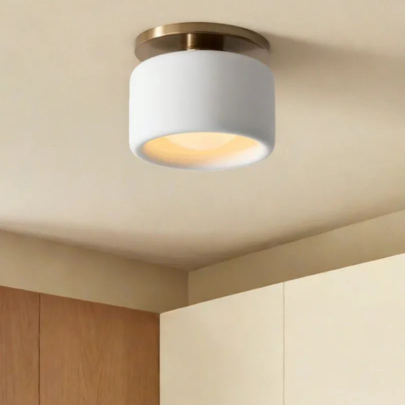 Pearl Flush Mount Ceiling Light – Modern Low-Profile Fixture