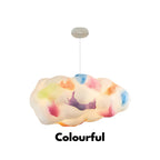 Nimbus Cloud Pendant Light Modern Fabric Cloud Chandelier for Bedrooms and Nurseries