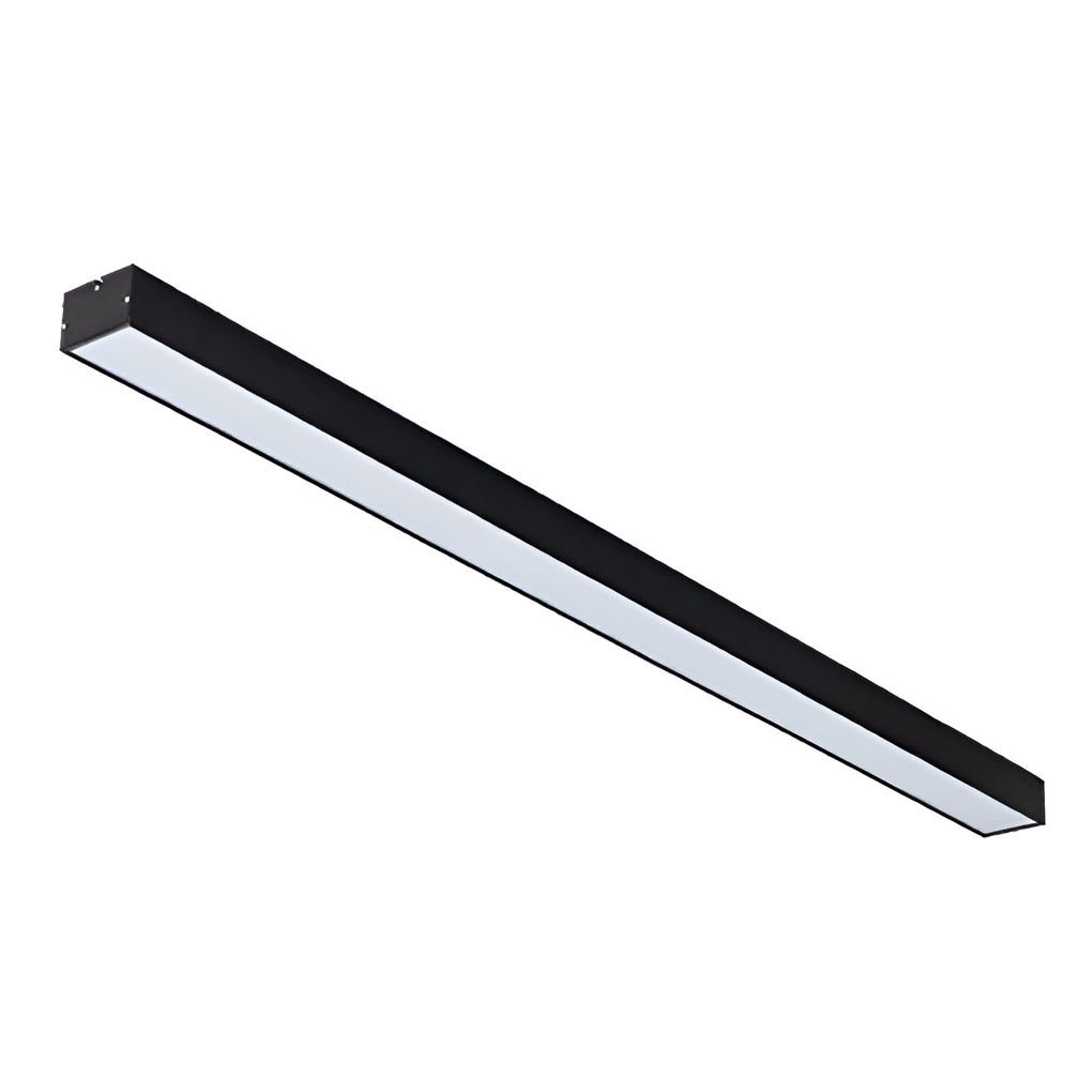 Grid Commercial Linear LED Pendant Light Modular Rectangular Ceiling Light Set of 6