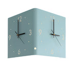Tempo Backlit Wall Clock Lamp Modern Silent LED Clock Light with USB Charging