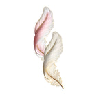 Plumage Backlit Feather Wall Decor Light LED Wall Art with Remote