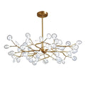 Lumi Firefly LED Pendant Light Modern Satellite Chandelier with Glass Bulbs