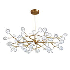 Lumi Firefly LED Pendant Light Modern Satellite Chandelier with Glass Bulbs