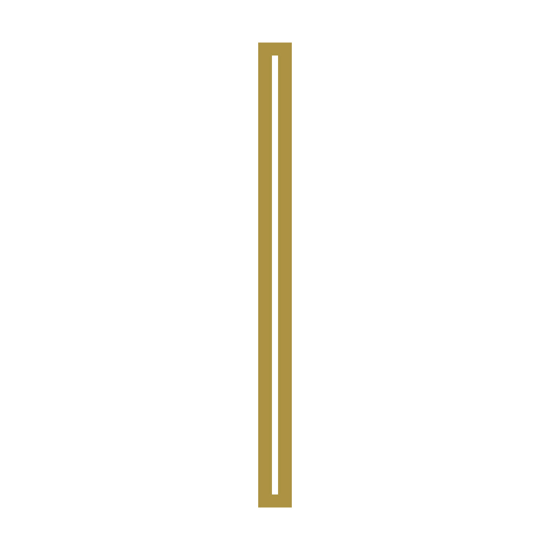 Linden Long LED Wall Sconce Modern Linear Iron Wall Light in Black or Gold