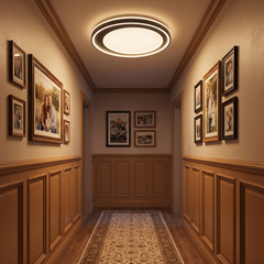 Calma Round LED Flush Mount Ceiling Light Flicker-Free CRI 95 Minimalist