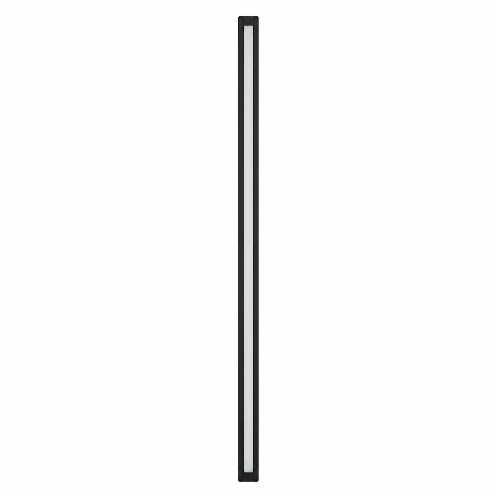 Lineo linear wall light on white background
