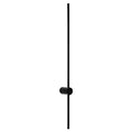 Slate Ultra-Thin Linear LED Wall Light Modern Long Wall Sconce in Black or Gold