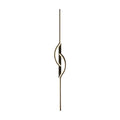 Ardent Modern Linear Wall Sconce Black Aluminum LED Wall Light with Dimming
