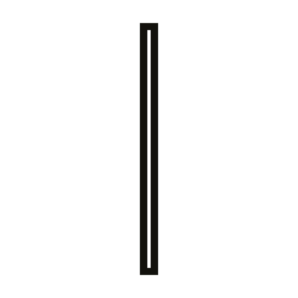 Linden Long LED Wall Sconce Modern Linear Iron Wall Light in Black or Gold