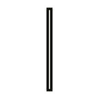 Linden Long LED Wall Sconce Modern Linear Iron Wall Light in Black or Gold