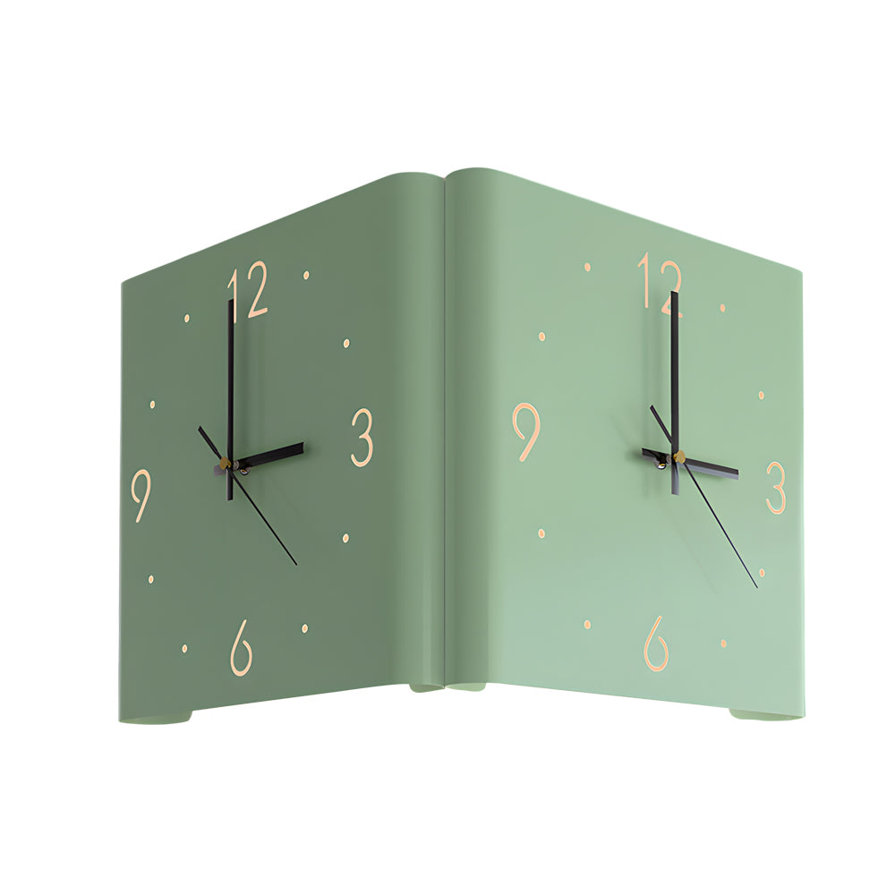 Tempo Backlit Wall Clock Lamp Modern Silent LED Clock Light with USB Charging