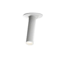 Spire white led surface spotlight sleek cylindrical