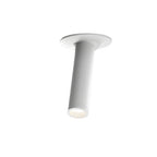 Spire white led surface spotlight sleek cylindrical