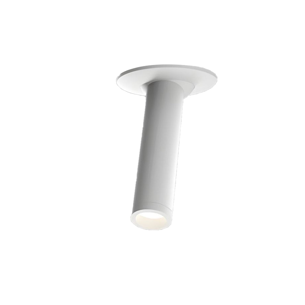 Spire white led surface spotlight sleek cylindrical