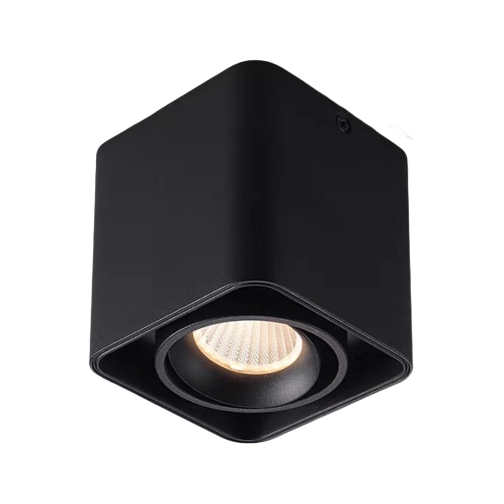 Cubo Surface Mount Square LED Spotlight Adjustable Ceiling Grid Light